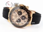 Rolex Daytona 116515 Clean 1:1 Best Edition RG 40mm Ceramic Bezel Rubber Strap A4130