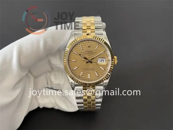 Rolex DateJust VSF 1:1 Best Edition SS 36mm YG Bezel SS/YG Bracelet VS3235