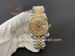 Rolex DateJust VSF 1:1 Best Edition SS 36mm YG Bezel SS/YG Bracelet VS3235