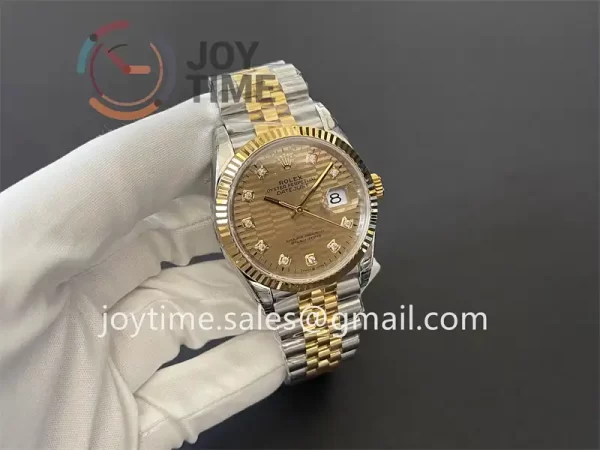 Rolex DateJust VSF 1:1 Best Edition SS 36mm YG Bezel SS/YG Bracelet VS3235