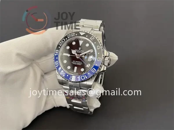 Rolex GMT Master II 126710BLNR Clean 1:1 Best Edition SS 40mm Black/Blue Ceramic Bezel SS Bracelet DD3285