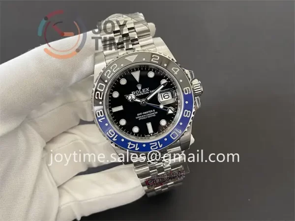 Rolex GMT Master II 126710BLNR Clean 1:1 Best Edition SS 40mm Black/Blue Ceramic Bezel SS Bracelet DD3285