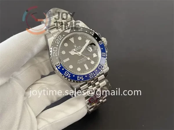 Rolex GMT Master II 126710BLNR Clean 1:1 Best Edition SS 40mm Black/Blue Ceramic Bezel SS Bracelet DD3285