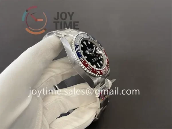 Rolex GMT Master II 126710BLRO Clean 1:1 Best Edition SS 40mm Red/Blue Ceramic Bezel SS Bracelet DD3285