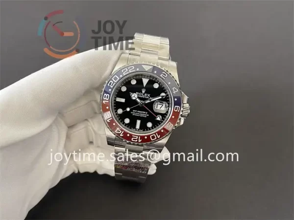 Rolex GMT Master II 126710BLRO Clean 1:1 Best Edition SS 40mm Red/Blue Ceramic Bezel SS Bracelet DD3285