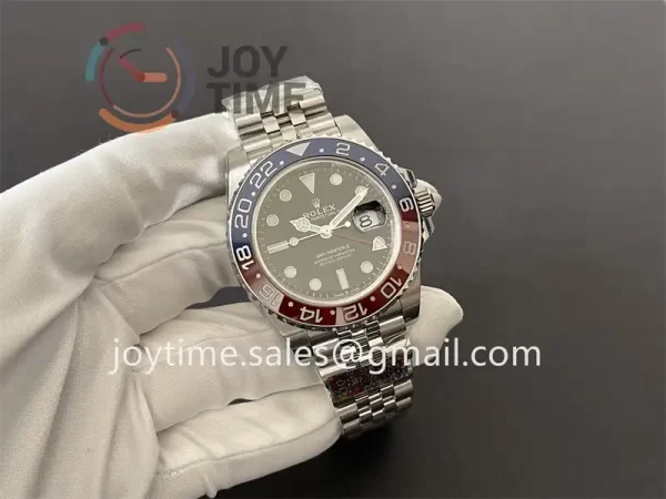 Rolex GMT Master II 126710BLRO Clean 1:1 Best Edition SS 40mm Red/Blue Ceramic Bezel SS Bracelet DD3285