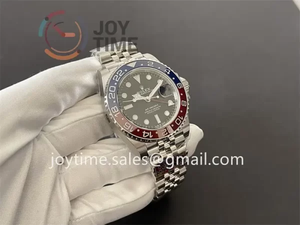 Rolex GMT Master II 126710BLRO Clean 1:1 Best Edition SS 40mm Red/Blue Ceramic Bezel SS Bracelet DD3285