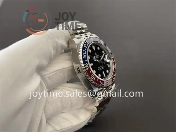 Rolex GMT Master II 126710BLRO Clean 1:1 Best Edition SS 40mm Red/Blue Ceramic Bezel SS Bracelet DD3285