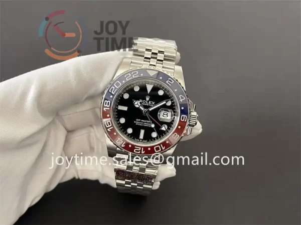 Rolex GMT Master II 126710BLRO Clean 1:1 Best Edition SS 40mm Red/Blue Ceramic Bezel SS Bracelet DD3285