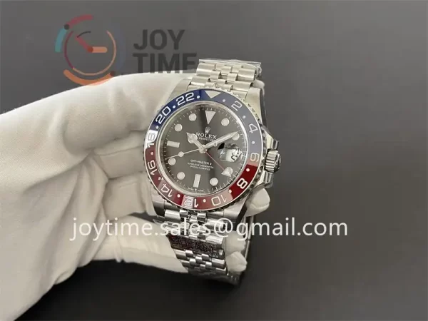 Rolex GMT Master II 126710BLRO Clean 1:1 Best Edition SS 40mm Red/Blue Ceramic Bezel SS Bracelet DD3285