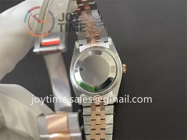 Rolex DateJust VSF 1:1 Best Edition SS 36mm RG Bezel SS/RG Bracelet VS3235