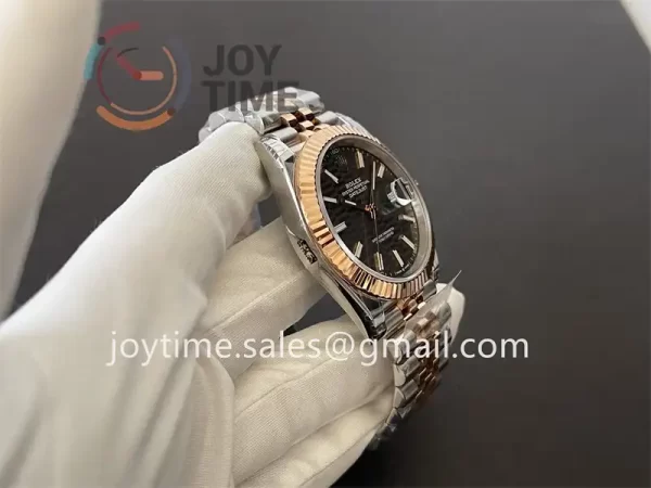 Rolex DateJust VSF 1:1 Best Edition SS 41mm RG Bezel SS/RG Bracelet VS3235