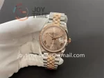 Rolex DateJust VSF 1:1 Best Edition SS 36mm RG Bezel SS/RG Bracelet VS3235