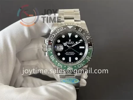 Rolex GMT Master II 126720VTNR Clean 1:1 Best Edition SS 40mm Black/Green Ceramic Bezel SS Bracelet DD3285