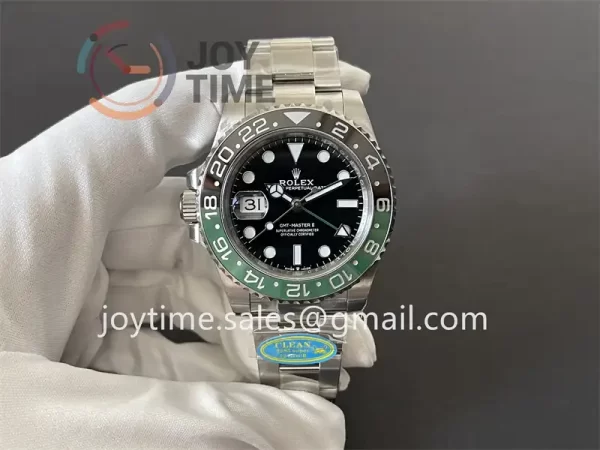 Rolex GMT Master II 126720VTNR Clean 1:1 Best Edition SS 40mm Black/Green Ceramic Bezel SS Bracelet DD3285