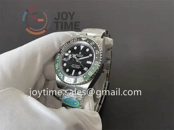 Rolex GMT Master II 126720VTNR Clean 1:1 Best Edition SS 40mm Black/Green Ceramic Bezel SS Bracelet DD3285