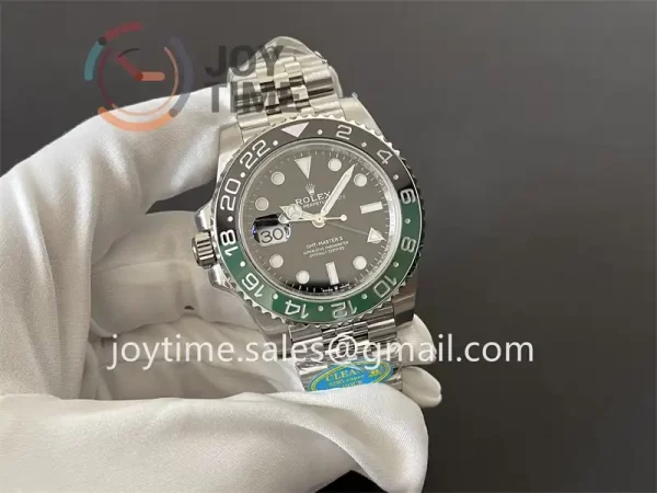 Rolex GMT Master II 126720VTNR Clean 1:1 Best Edition SS 40mm Black/Green Ceramic Bezel SS Bracelet DD3285