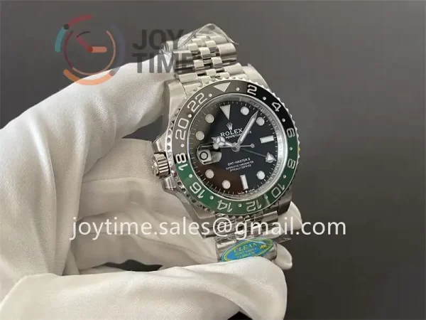 Rolex GMT Master II 126720VTNR Clean 1:1 Best Edition SS 40mm Black/Green Ceramic Bezel SS Bracelet DD3285