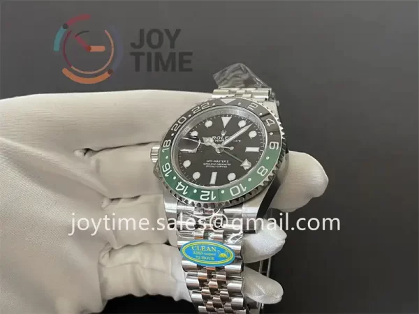 Rolex GMT Master II 126720VTNR Clean 1:1 Best Edition SS 40mm Black/Green Ceramic Bezel SS Bracelet DD3285