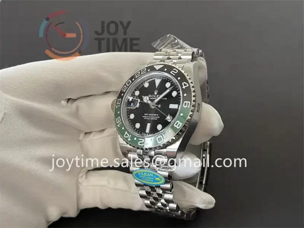 Rolex GMT Master II 126720VTNR Clean 1:1 Best Edition SS 40mm Black/Green Ceramic Bezel SS Bracelet DD3285