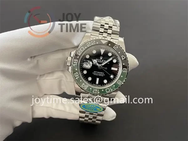 Rolex GMT Master II 126720VTNR Clean 1:1 Best Edition SS 40mm Black/Green Ceramic Bezel SS Bracelet DD3285