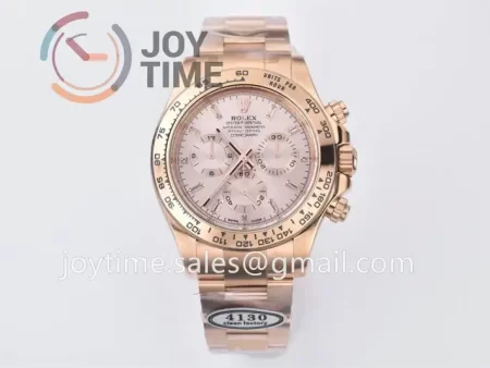 Rolex Daytona 116505 Clean 1:1 Best Edition RG 40mm RG Bracelet A4130