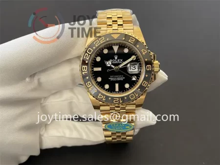 Rolex GMT Master II 126718 Clean 1:1 Best Edition YG 40mm Ceramic Bezel YG Bracelet DD3285