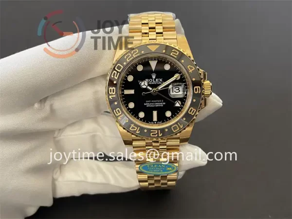 Rolex GMT Master II 126718 Clean 1:1 Best Edition YG 40mm Ceramic Bezel YG Bracelet DD3285