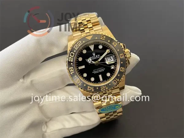 Rolex GMT Master II 126718 Clean 1:1 Best Edition YG 40mm Ceramic Bezel YG Bracelet DD3285