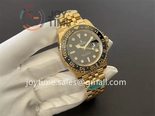 Rolex GMT Master II 126718 Clean 1:1 Best Edition YG 40mm Ceramic Bezel YG Bracelet DD3285