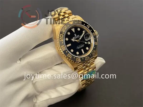 Rolex GMT Master II 126718 Clean 1:1 Best Edition YG 40mm Ceramic Bezel YG Bracelet DD3285