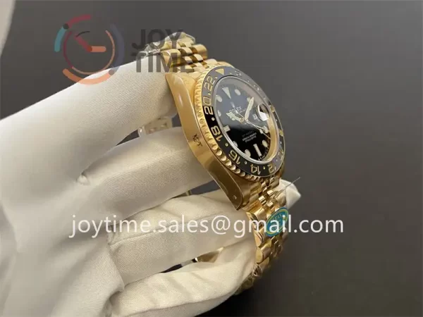 Rolex GMT Master II 126718 Clean 1:1 Best Edition YG 40mm Ceramic Bezel YG Bracelet DD3285