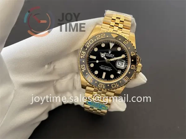 Rolex GMT Master II 126718 Clean 1:1 Best Edition YG 40mm Ceramic Bezel YG Bracelet DD3285