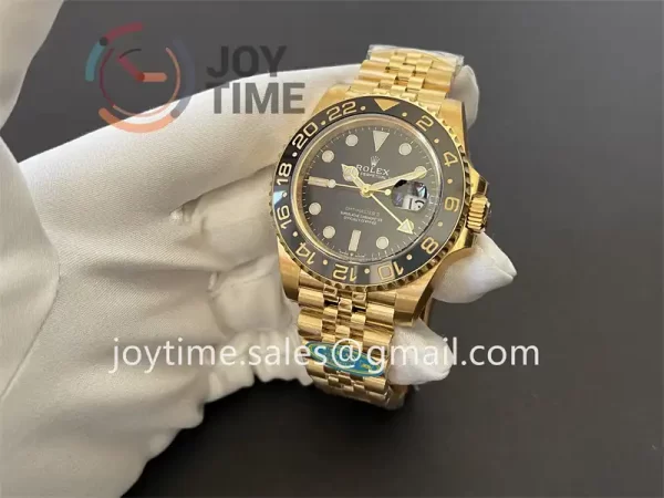 Rolex GMT Master II 126718 Clean 1:1 Best Edition YG 40mm Ceramic Bezel YG Bracelet DD3285