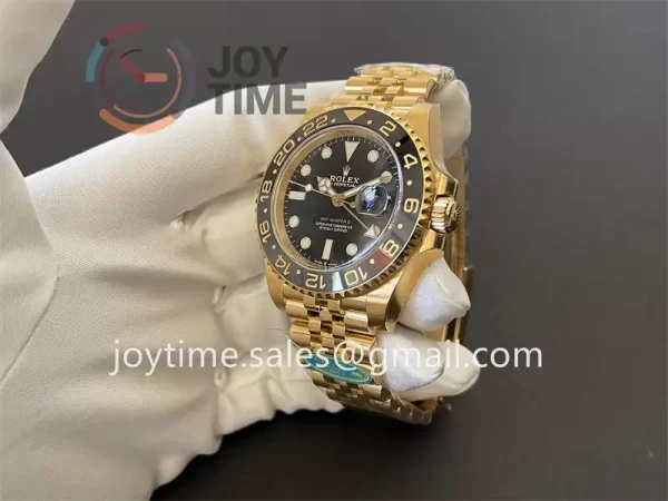 Rolex GMT Master II 126718 Clean 1:1 Best Edition YG 40mm Ceramic Bezel YG Bracelet DD3285