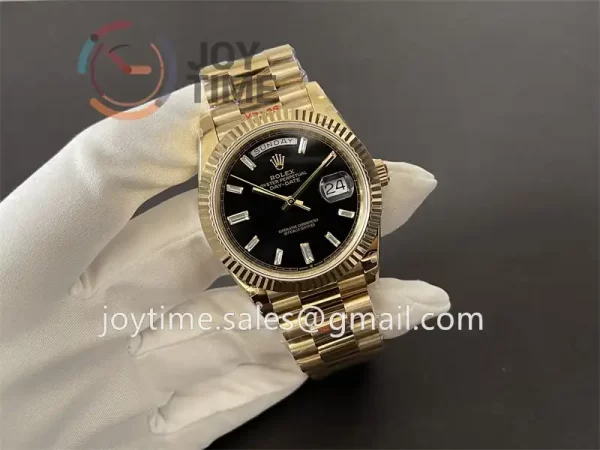 Rolex Day Date 228238 GMF 1:1 Best Edition YG 40mm YG Bracelet A2836 (Tungsten heavy version)