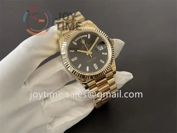 Rolex Day Date 228238 GMF 1:1 Best Edition YG 40mm YG Bracelet A2836 (Tungsten heavy version)