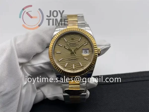 Rolex DateJust Clean 1:1 Best Edition SS 41mm YG Bezel SS/YG Bracelet VR3235