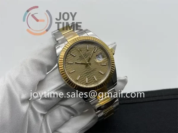 Rolex DateJust Clean 1:1 Best Edition SS 41mm YG Bezel SS/YG Bracelet VR3235