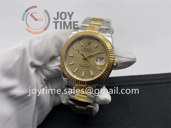 Rolex DateJust Clean 1:1 Best Edition SS 41mm YG Bezel SS/YG Bracelet VR3235