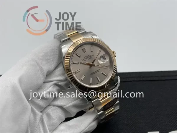 Rolex DateJust Clean 1:1 Best Edition SS 41mm RG Bezel SS/RG Bracelet VR3235