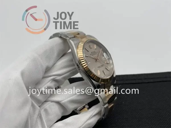 Rolex DateJust Clean 1:1 Best Edition SS 41mm RG Bezel SS/RG Bracelet VR3235