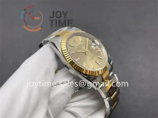 Rolex DateJust Clean 1:1 Best Edition SS 41mm YG Bezel SS/YG Bracelet VR3235