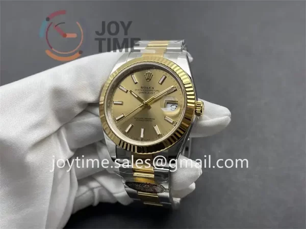 Rolex DateJust Clean 1:1 Best Edition SS 41mm YG Bezel SS/YG Bracelet VR3235