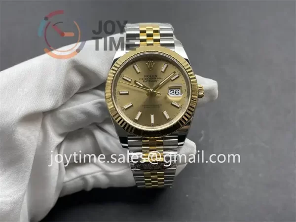 Rolex DateJust Clean 1:1 Best Edition SS 41mm YG Bezel SS/YG Bracelet VR3235