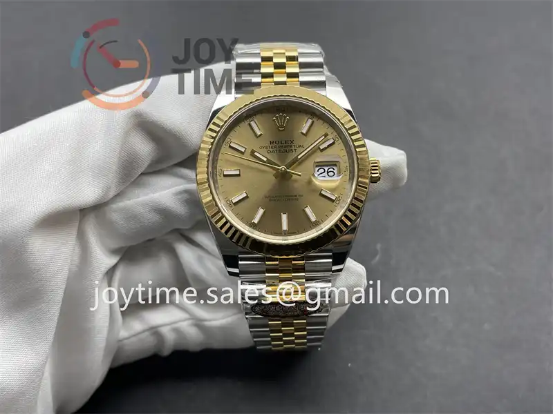 Rolex DateJust Clean 1:1 Best Edition SS 41mm YG Bezel SS/YG Bracelet VR3235