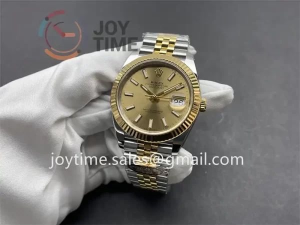 Rolex DateJust Clean 1:1 Best Edition SS 41mm YG Bezel SS/YG Bracelet VR3235