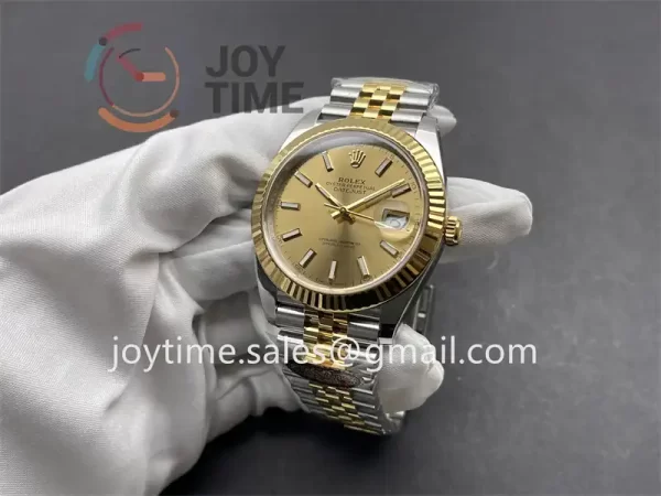 Rolex DateJust Clean 1:1 Best Edition SS 41mm YG Bezel SS/YG Bracelet VR3235