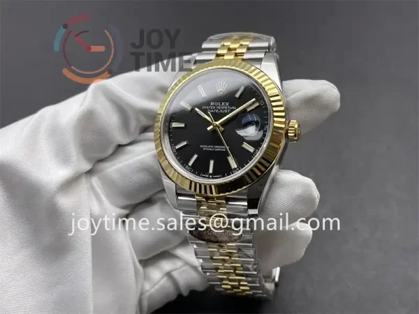 Rolex DateJust Clean 1:1 Best Edition SS 41mm YG Bezel SS/YG Bracelet VR3235