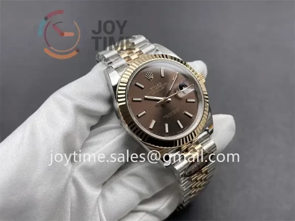 Rolex DateJust Clean 1:1 Best Edition SS 41mm RG Bezel SS/RG Bracelet VR3235